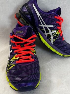 ASICS Gel-Kinsei 5 Women's Size 8 Purple Pink Running Shoes